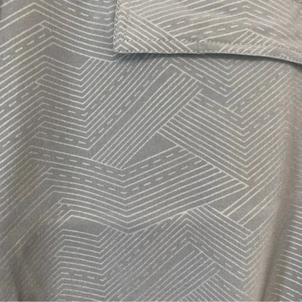 Zepoxpo Mens Swim Trunks‎ Board Shorts  Size XXL 2XL Gray Brief Pockets Stretch